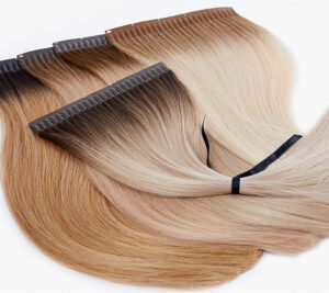 Rooted Straehnen in 3 Laengen