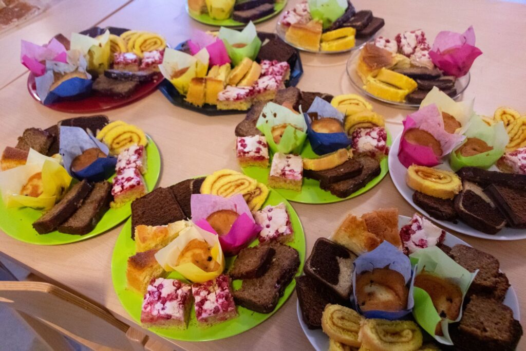 Sommerfest, Kuchenvielfalt