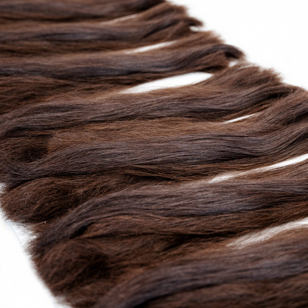 Haare vor der Verblendung (© Great Lengths)