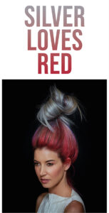 Fashiontrend: Silver Loves Red  (© Great Lengths)