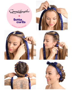 Great Lengths x lotta curls (© Great Lengths)