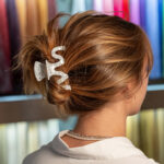 Haarklammer Grand Wave Ice Turquoise (© Great Lengths)