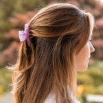 Haarklammer Curve Lilac (© Great Lengths)