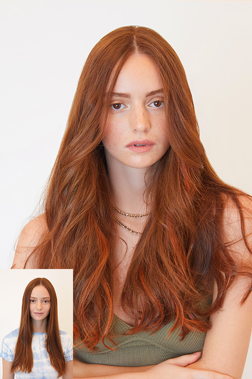 YOUYOU Tressen und Tape-Ins (© YOUYOU Hair)