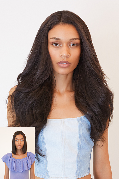 YOUYOU Tressen und Tape-Ins (© YOUYOU Hair)