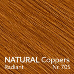 NATURAL Coppers - Radiant - Nr. 705 - 3 Längen (35cm, 45cm, 55cm) (© YOUYOU Hair)