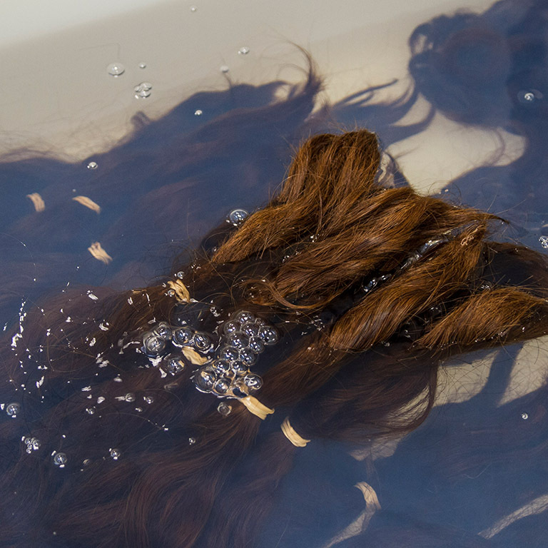 De-Pigmentierung (© Great Lengths)