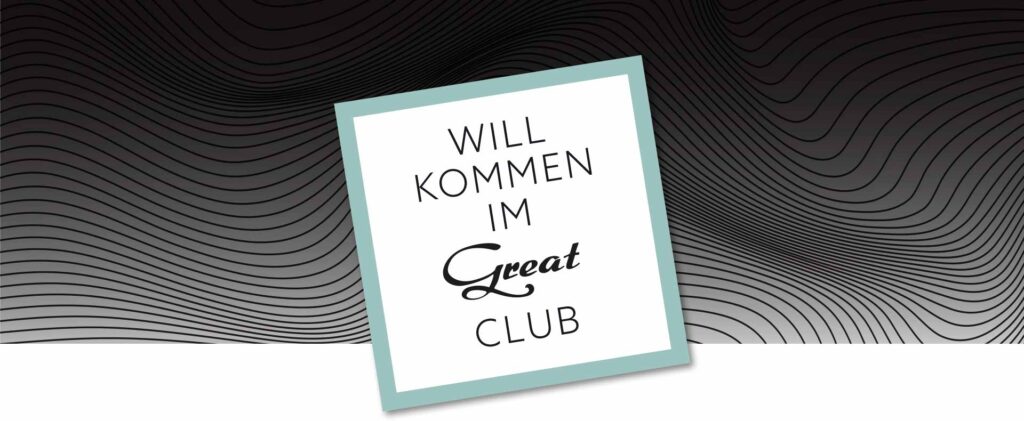 Willkommen im Club