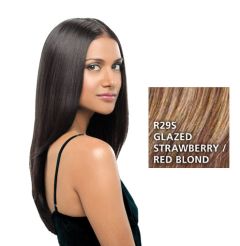 22 Clip in Straight Glazed Stawberry/R. Blond